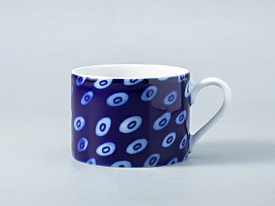 Чашка с блюдцем форма Соло рисунок Реки России. Амур арт. 81.28754.00.1