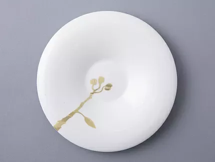 Чашка с блюдцем чайная форма Оливия рисунок Лидия арт. 81.31431.00.1