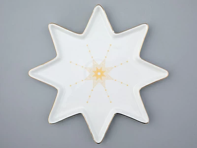 Подарочный набор форма Звезда рисунок Азур Золото арт. 81.31548.00.1