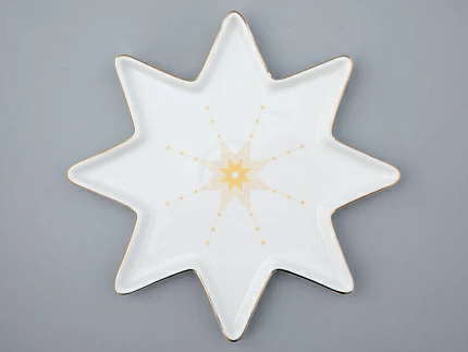 Подарочный набор форма Звезда рисунок Азур Золото арт. 81.31548.00.1