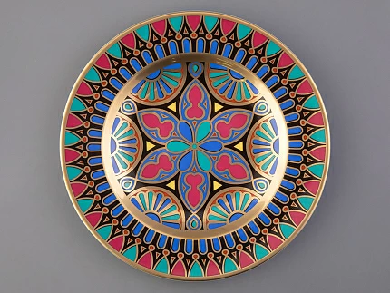 Тарелка декоративная 270 мм Европейская, в подарочной упаковке, рисунок Готическая 4 арт. 81.25626.00.1 Тарелка декоративная 270 мм Европейская, в подарочной упаковке, рисунок Готическая 4 арт. 81.25626.00.1