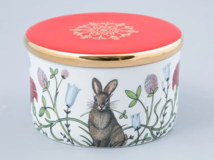 Подарочный набор шкатулка форма Идиллия рисунок Сад Алисы арт. 81.30748.00.1, 