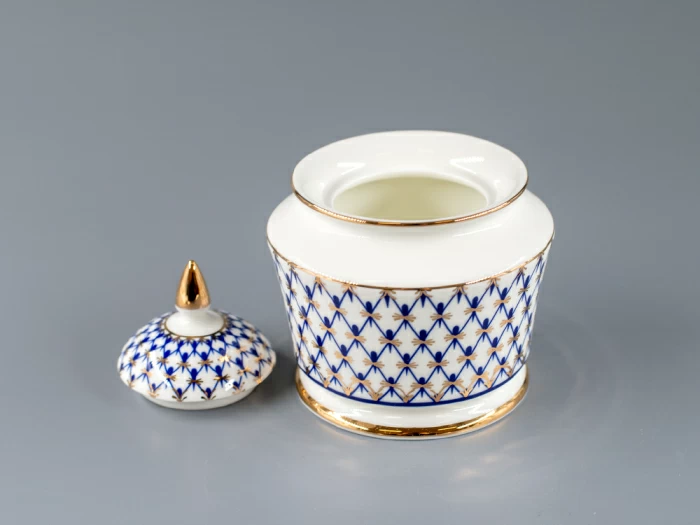 Сахарница Юлия Кобальтовая сетка арт. 80.66467.00.1, 