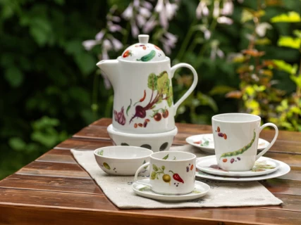 Салатник 200 мм, форма Утро рисунок Мамина Дача, арт. 80.48026.00.1, 