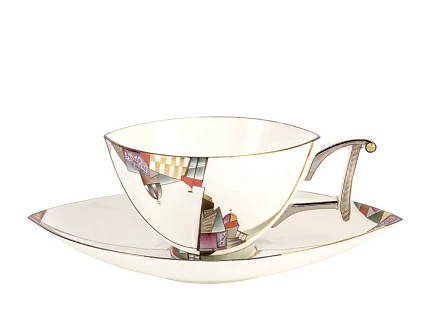 Чашка с блюдцем Ковчег Ладонь Невы арт. 81.16104.00.1 Чашка с блюдцем Ковчег Ладонь Невы арт. 81.16104.00.1