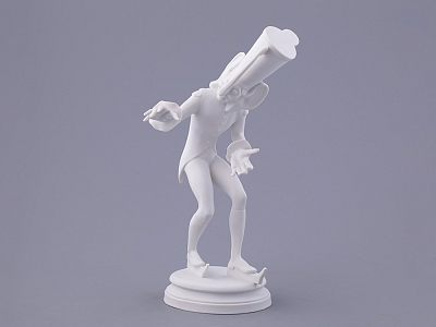 Скульптура в подарочной упаковке, форма Карнавал 1, рисунок Белый, арт. 81.33713.00.1