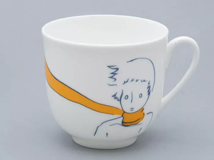 Подарочный набор Чашка с блюдцем, форма Ландыш рисунок Портрет Маленького Принца арт. 81.27752.00.5, 