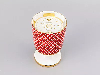 Подарочный Набор Свеча ароматическая рисунок Скарлетт 2 аромат Ванильная дымка, арт. 81.30078.00.1