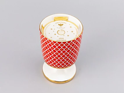 Подарочный Набор Свеча ароматическая рисунок Скарлетт 2 аромат Ванильная дымка, арт. 81.30078.00.1, 