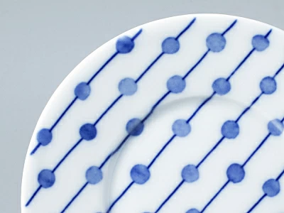 Чашка с блюдцем форма Соло рисунок Реки России. Лена арт. 81.28757.00.1