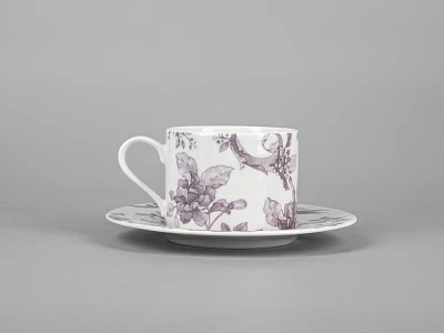 Чашка с блюдцем форма Соло рисунок Monplaisir Violet  арт. 81.29440.00.1 Чашка с блюдцем форма Соло рисунок Monplaisir Violet  арт. 81.29440.00.1