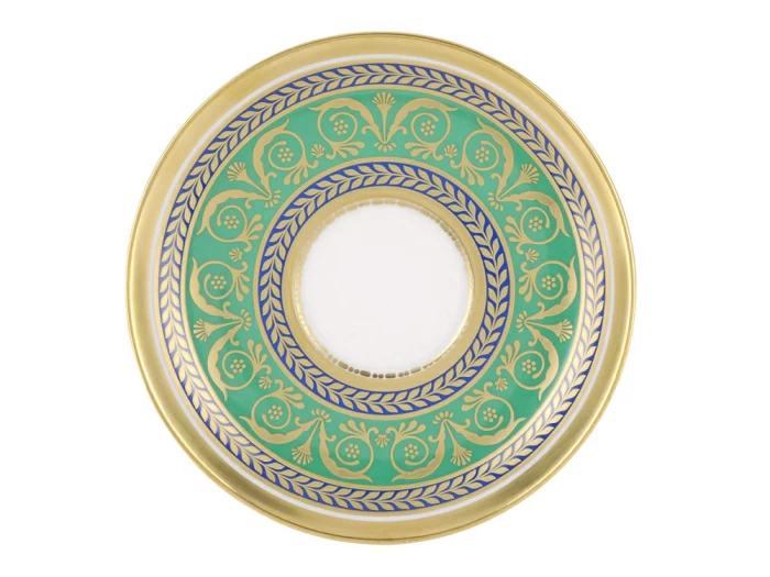 Чашка с блюдцем кофейная форма Александрия рисунок Золотой 52 арт. 81.19205.00.1, 