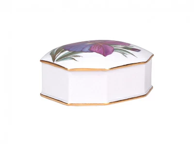 Подарочный набор форма Граненая рисунок Цветок Ириса арт. 81.26279.00.1