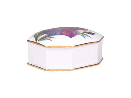 Подарочный набор форма Граненая рисунок Цветок Ириса арт. 81.26279.00.1