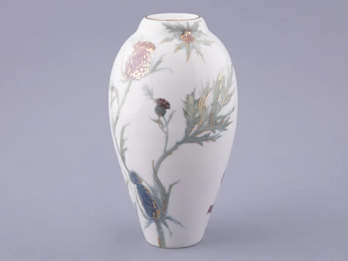 Ваза форма Лилия рисунок Репейник, арт. 80.48116.00.1, 