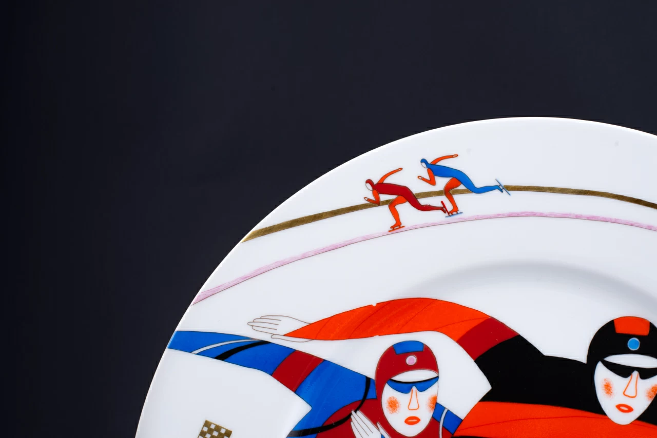 Декоративная тарелка На предельном скольжении, на форме Mazarin, арт 60.07776.00.5, 