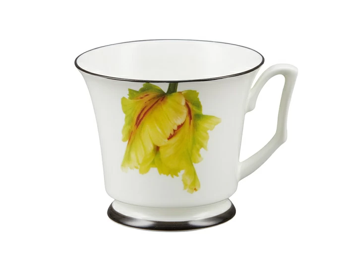 Подарочный набор чашка с блюдцем, форма Юлия рисунок Сысоев. Волшебный сад II арт. 81.30913.00.1, 