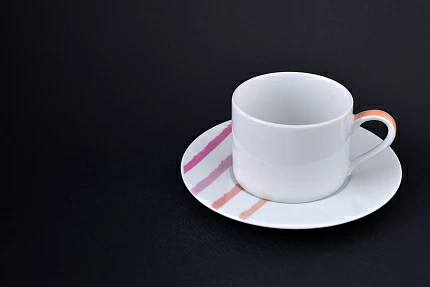 Чашка чайная Апрель, на форме Оптима, арт 60.13078.00.1