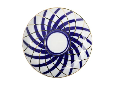 Чашка с блюдцем чайная 250 мл форма Весенняя рисунок Тодес арт. 81.14748.00.1