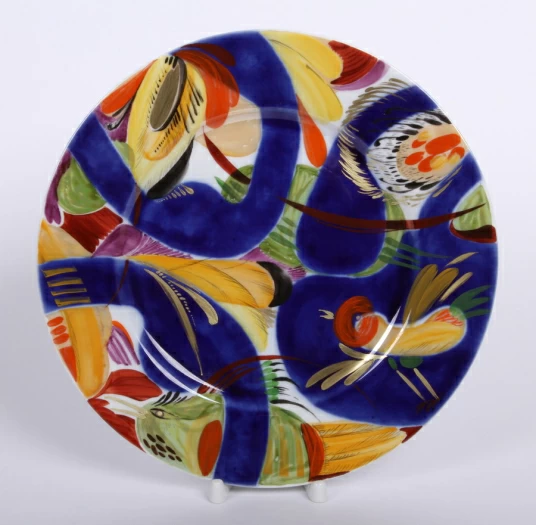 Тарелка мелкая 265 Европейская Цветы и птицы, арт 60.05453.00.1, 