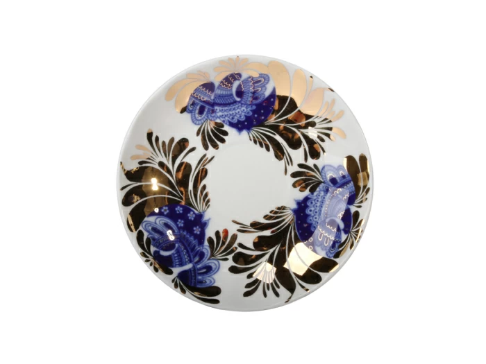 Чашка с блюдцем чайная 250 мл форма Тюльпан рисунок Золотой сад арт. 81.10006.00.1, 