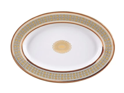 Блюдо овальное 360 мм форма Европейская 2 рисунок Бельведер арт. 80.96535.00.1, 