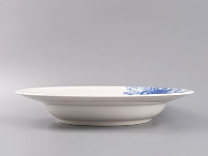 Тарелка 220 мм форма Глубокая, рисунок Гарден, арт. 80.99826.00.1