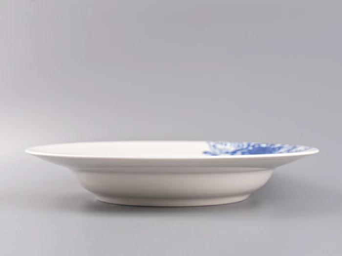 Тарелка 220 мм форма Глубокая, рисунок Гарден, арт. 80.99826.00.1, 