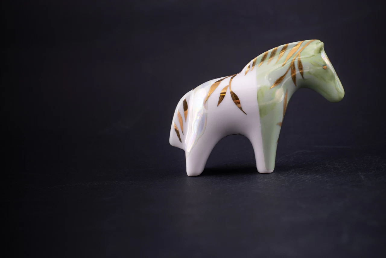 Скульптура Лошадка рисунок Карамель Яблочная, арт 62.21216.00.1, 