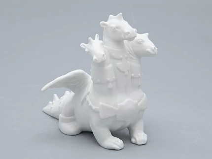 Скульптура Змей-Горыныч Белый арт. 82.72280.00.1 Скульптура Змей-Горыныч Белый арт. 82.72280.00.1