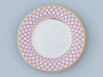 Сервиз чайный 10 предметов на 4 персоны Идиллия, рисунок Астра арт 81.32371.00.1