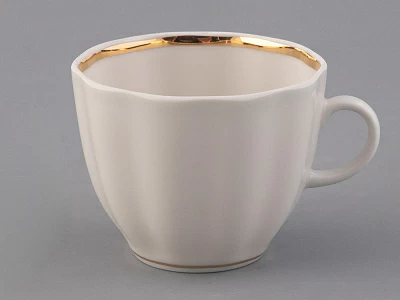 Чашка с блюдцем кофейная Тюльпан Белоснежка 140 мл арт. 81.13904.00.1 Чашка с блюдцем кофейная Тюльпан Белоснежка 140 мл арт. 81.13904.00.1