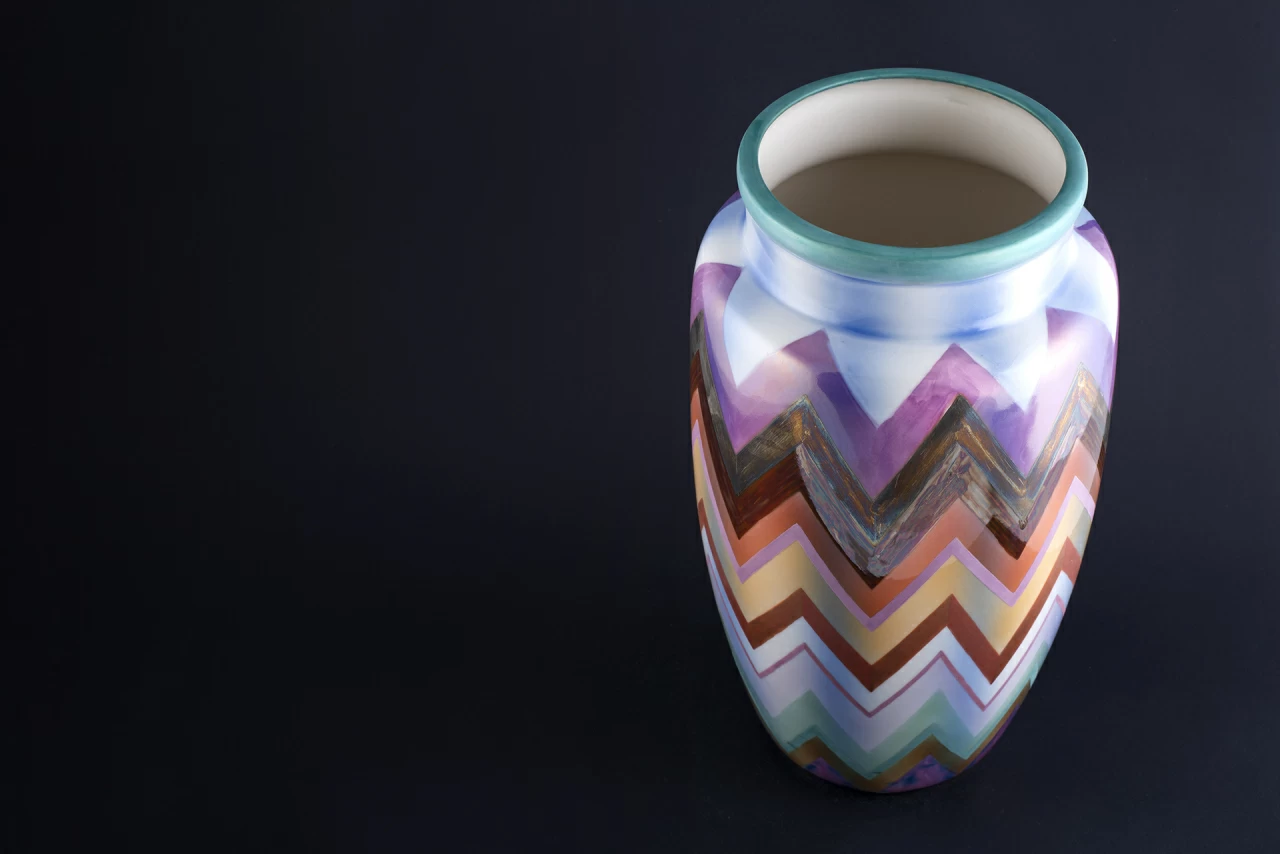 Ваза Ритм на форме Китайская средний размер, арт 60.14606.00.1,  Ваза Ритм на форме Китайская средний размер, арт 60.14606.00.1,