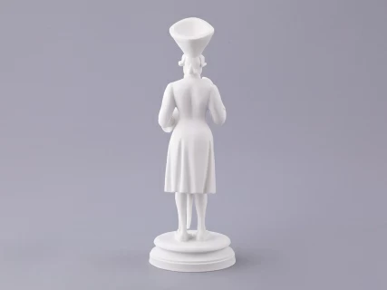 Скульптура в подарочной упаковке, форма Карнавал 2, рисунок Белый, арт. 81.33714.00.1, 