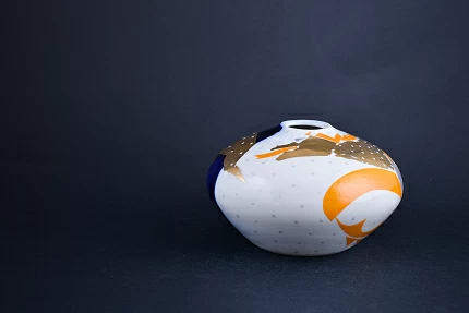 Ваза Дракон, на форме Магнолия, арт 60.14285.00.1 Ваза Дракон, на форме Магнолия, арт 60.14285.00.1