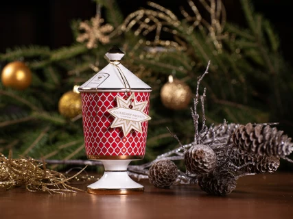 Подарочный Набор Свеча ароматическая рисунок Скарлетт 2 аромат Пряная карамель, арт. 81.31000.00.1, 