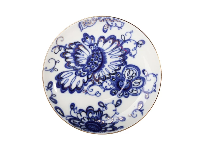 Чашка с блюдцем чайная 230 мл форма Шатровая рисунок Поющий сад арт. 81.10298.00.1, 