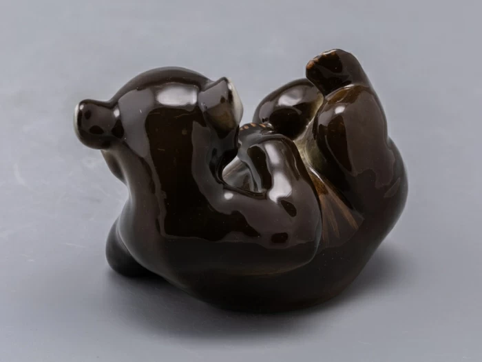 Скульптура Медвежонок лежащий арт. 82.01055.00.1, 