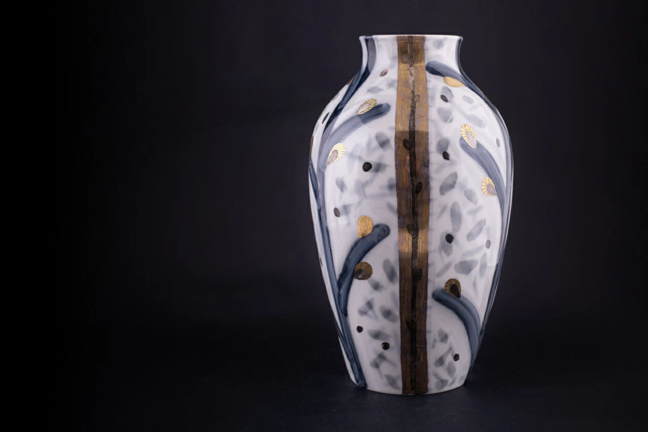 Ваза Вербная на форме Ламповая, арт 60.04646.00.1, 