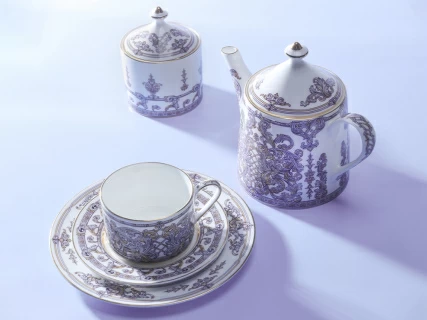 Блюдо круглое 300 мм в подарочной упаковке, форма Стандартная 2, рисунок Барокко, арт. 81.34919.00.1, 