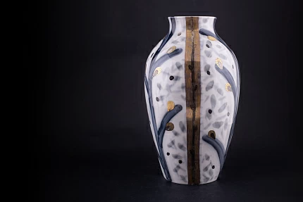 Ваза Вербная на форме Ламповая, арт 60.04646.00.1