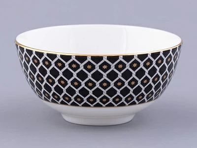 Салатник, форма Восточная, рисунок Неро 2, арт 80.46120.00.1