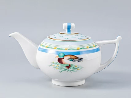 Сервиз чайный форма Кострома рисунок Уткина заводь, 6 персон 20 предметов, арт. 81.25448.00.1, 