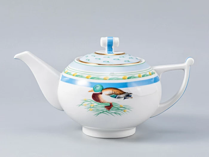 Сервиз чайный форма Кострома рисунок Уткина заводь, 6 персон 20 предметов, арт. 81.25448.00.1, 