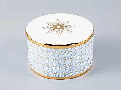 Подарочный набор шкатулка форма Идиллия рисунок Азур арт. 81.28257.00.1