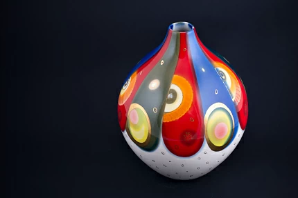 Ваза Георгина на форме Круглая малого размера, арт 60.13478.00.1 Ваза Георгина на форме Круглая малого размера, арт 60.13478.00.1