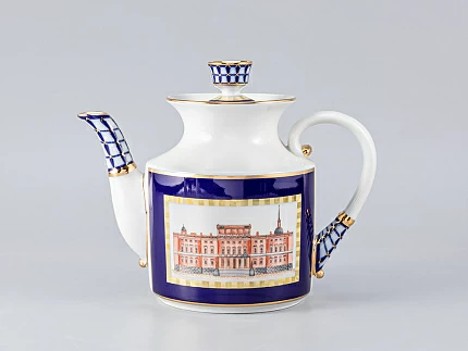 Сервиз чайный форма Банкетная рисунок Классика Петербурга-2 52%, 6 персон 20 предметов арт. 81.25120.00.1