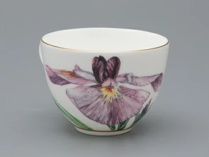 Чашка с блюдцем L’Art des Fleurs  в подарочной упаковке, форма Весенняя 2, рисунок  Роузи, арт 81.33402.00.1,  Чашка с блюдцем L’Art des Fleurs  в подарочной упаковке, форма Весенняя 2, рисунок  Роузи, арт 81.33402.00.1,