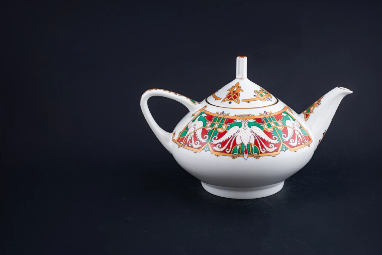 Чайный сервиз Сказочные птицы на форме Купольная, арт 61.20826.00.5, 