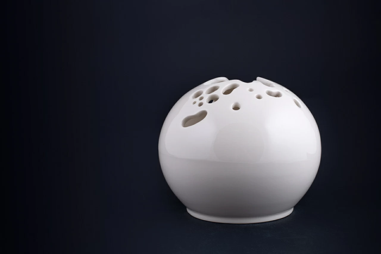 Ваза на форме Снежок, арт 60.13483.00.1,  Ваза на форме Снежок, арт 60.13483.00.1,